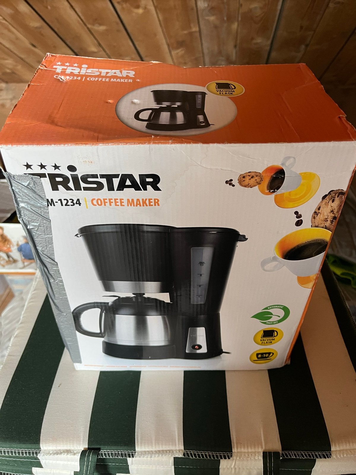 Tristar CM-1234 Koffiezetapparaat met thermoskan, Ophalen, Zo goed als nieuw