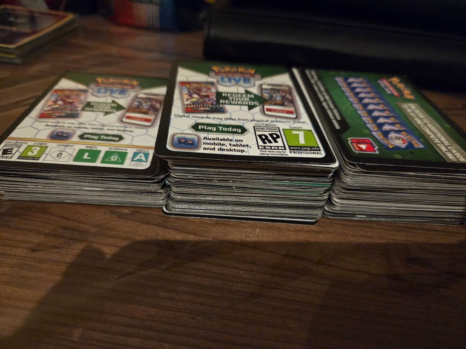 250+ Pokémon TCG Live Code Kaarten, Hobby en Vrije tijd, Ophalen of Verzenden, Nieuw, Meerdere kaarten