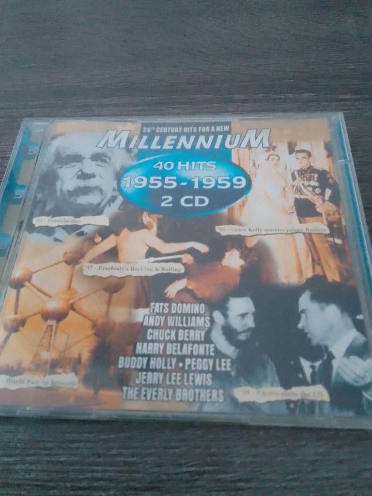 20th Century Hits for a New Millennium 1955-1959 - 2 CD, Ophalen, Gebruikt