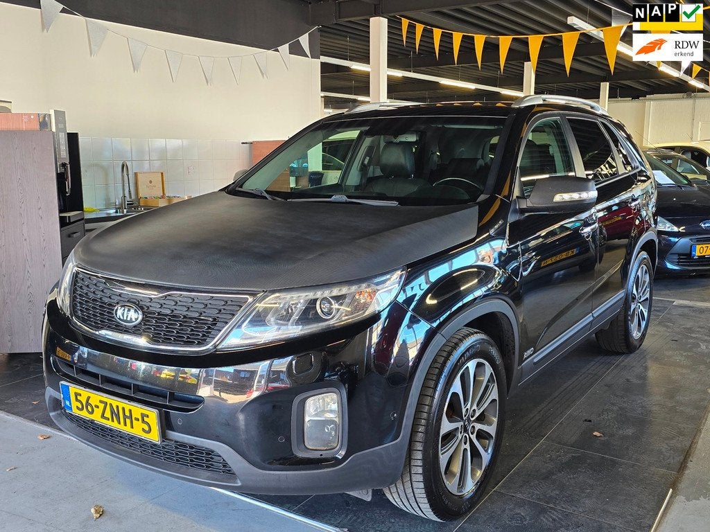 Kia Sorento 2.4 GDi Super Pack/AUTOMAAT/4X4/BOM VOL/N.A.P, Auto's, Automaat, Euro 5, Gebruikt, Zwart