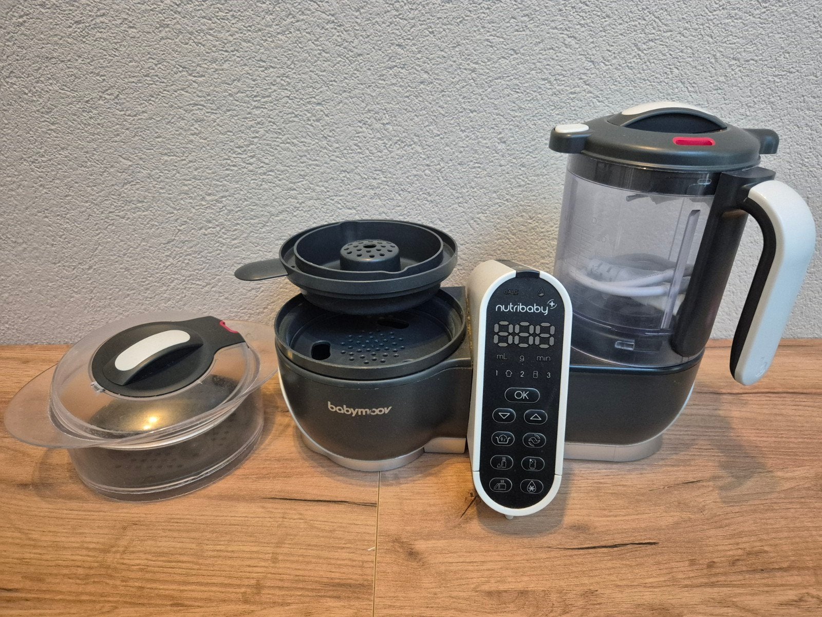 Babymoov Nutribaby - Babyvoedingmaker, Gebruikt, Stoomfunctie, Ophalen of Verzenden, Babymoov