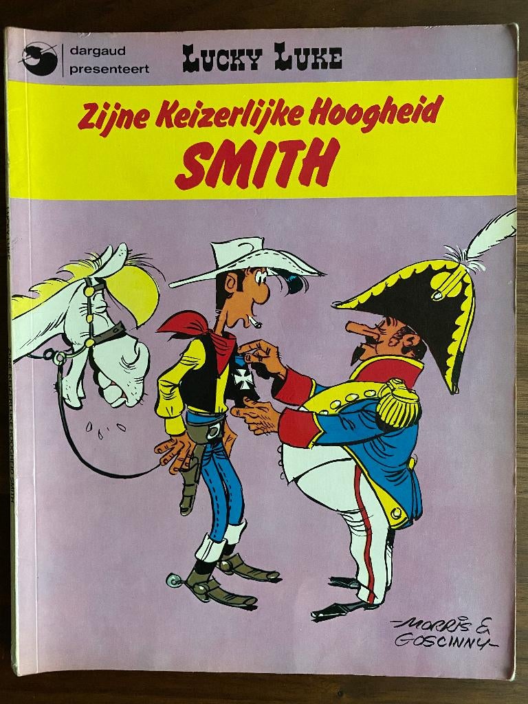 Lucky Luke - Zijne Keizerlijke Hoogheid Smith, Boeken, Stripboeken, Gelezen, Eén stripboek, Ophalen of Verzenden