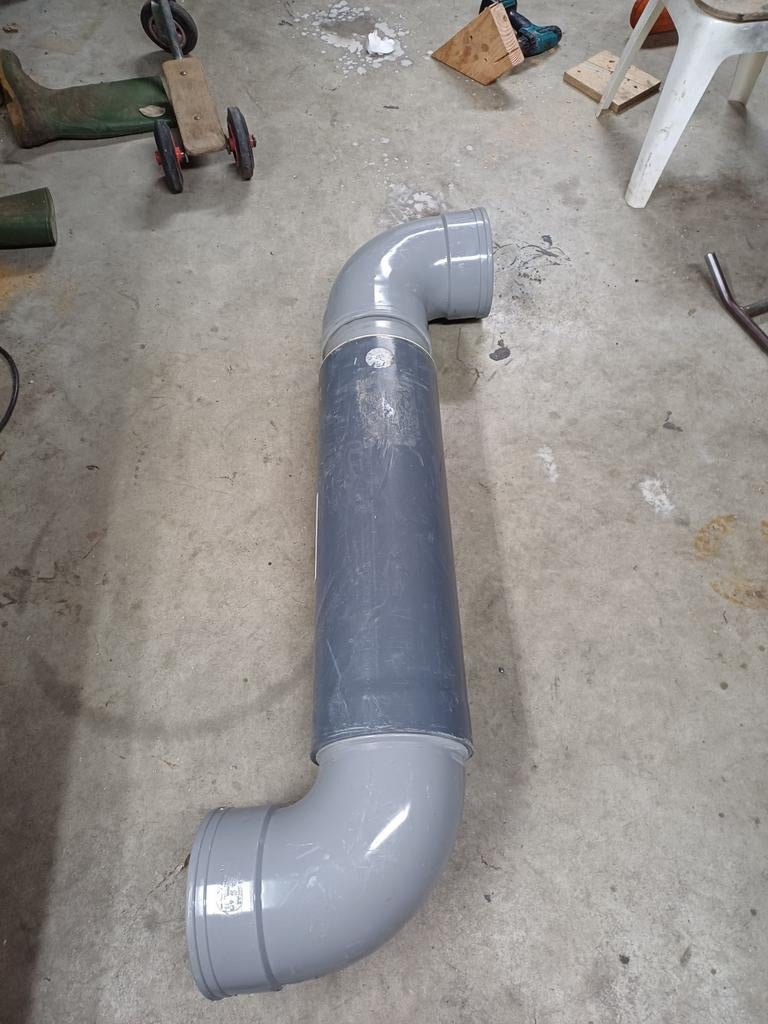 Dyka polderstuk expansiestuk pvc 200mm nieuw, Ophalen, Afvoer, Pvc, Nieuw