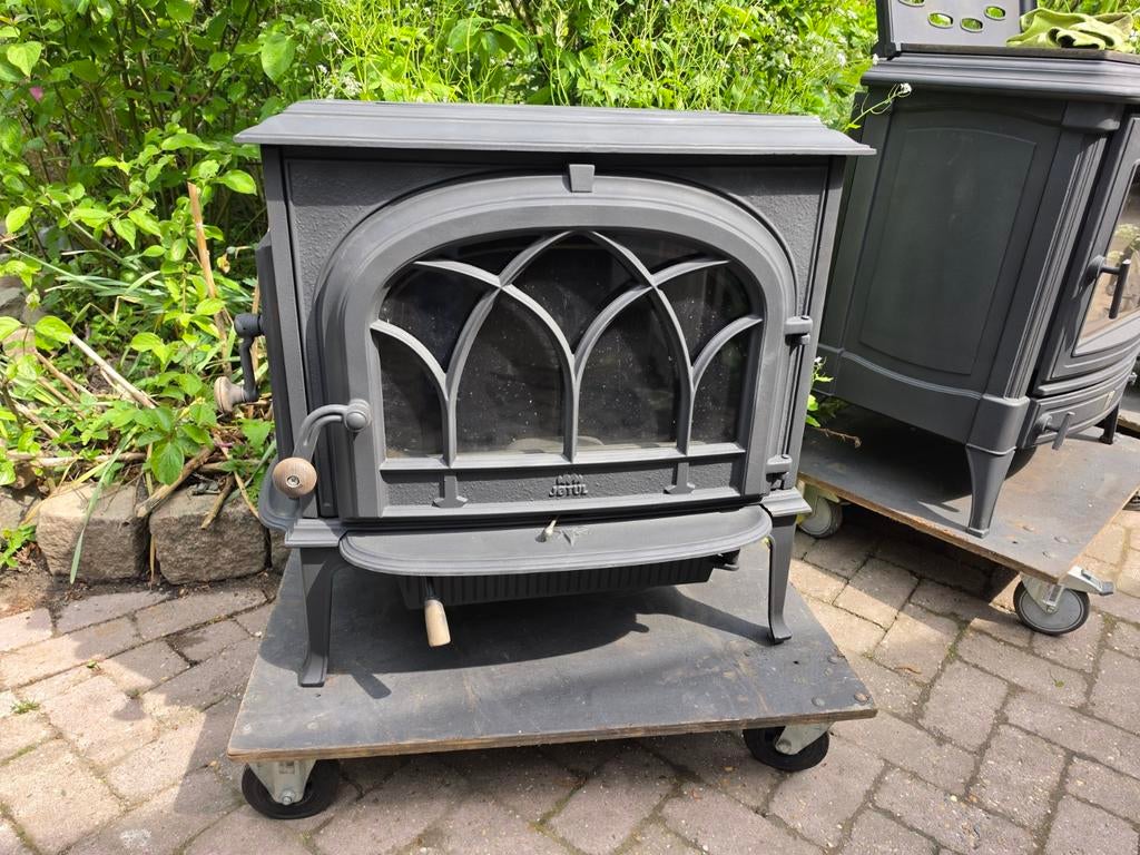 Te koop jotul f500, Ophalen of Verzenden, Zo goed als nieuw, Hout, Houtkachel