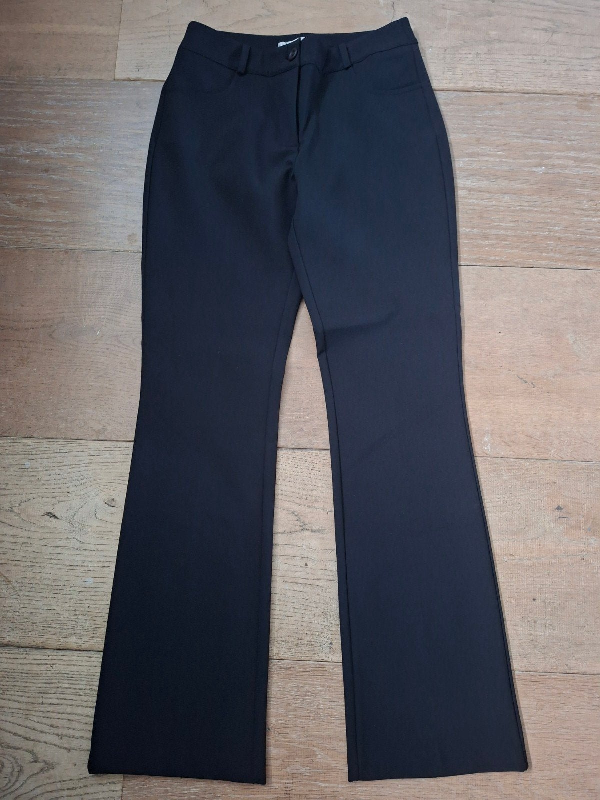 Rinascimento zwarte flared broek maat M, Maat 38/40 (M), Zwart, Rinascimento, Ophalen of Verzenden