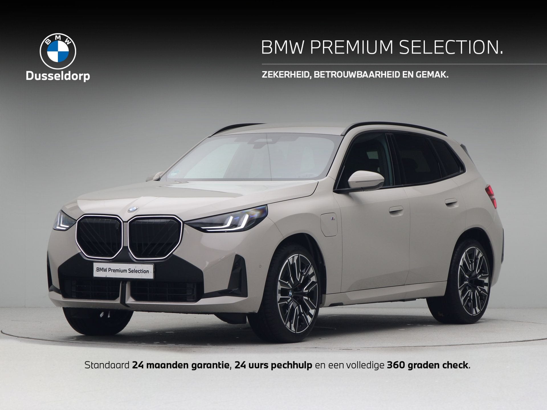 BMW X3 30e xDrive (bj 2026, automaat), Auto's, Automaat, Gebruikt, Zwart, 4 cilinders