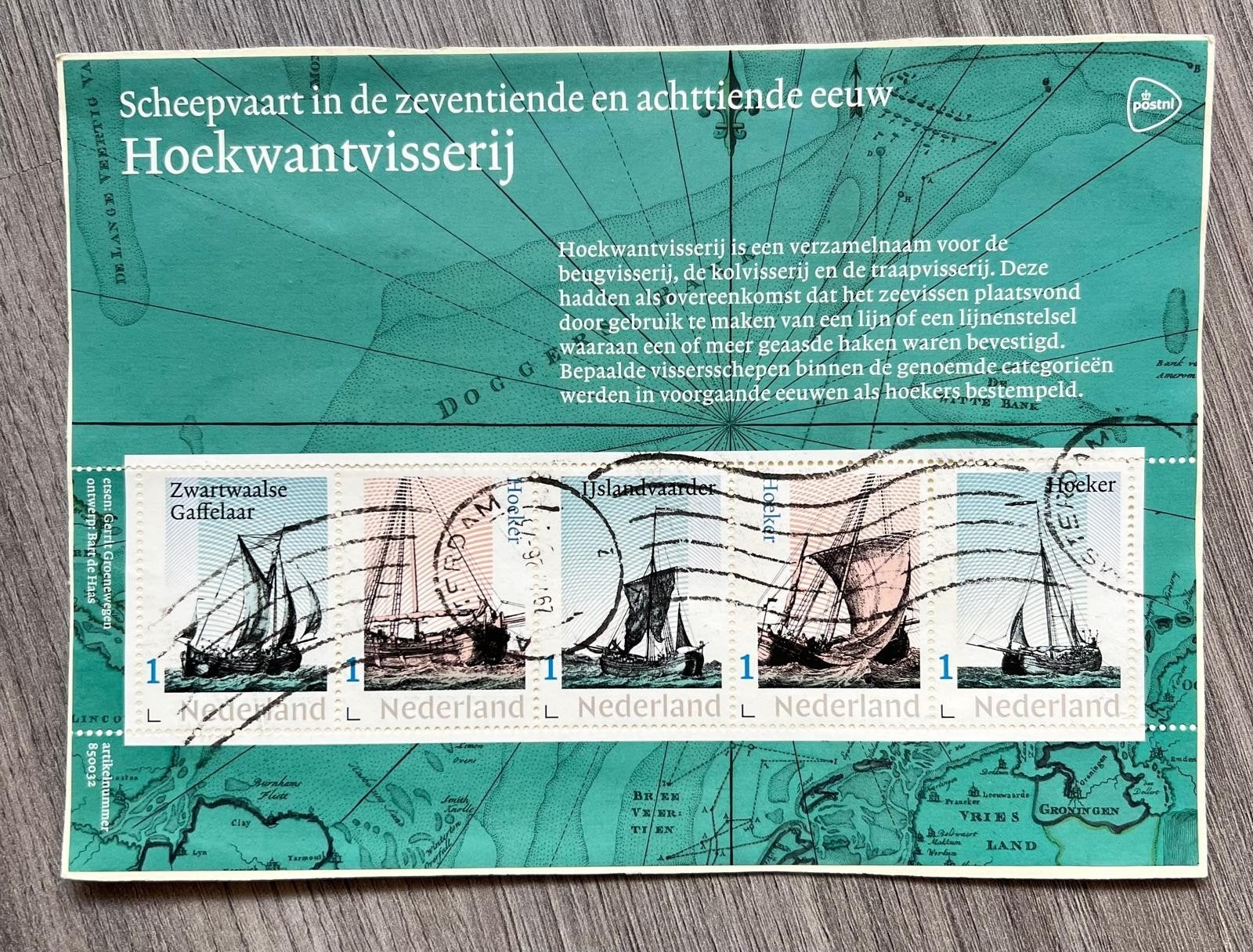 Nederland,  2025, Hoekwantvisserij, Ophalen of Verzenden, Na 1940, Gestempeld