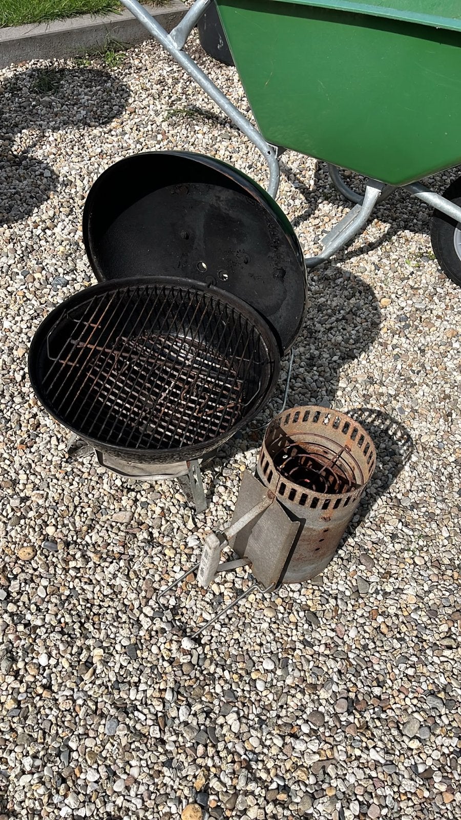 Weber Jumbo BBQ met starter, Ophalen, Gebruikt