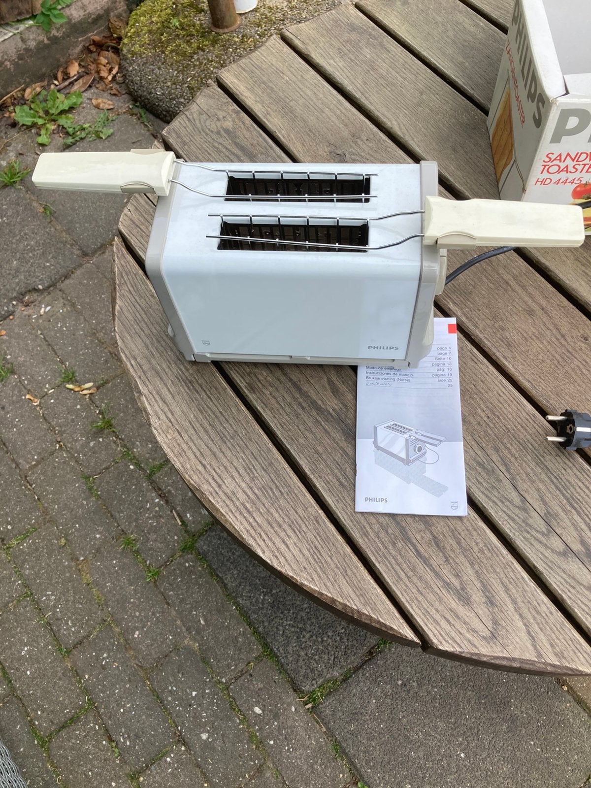 Sandwich broodrooster, Witgoed en Apparatuur, Broodroosters, Ophalen of Verzenden, Nieuw