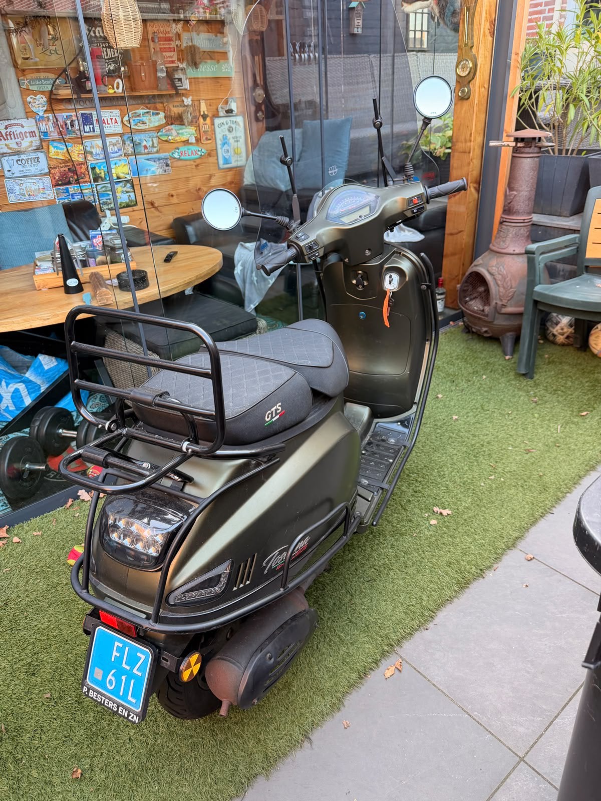 GTS Toscana Exclusive snorscooter (blauw kenteken), Ophalen, Zo goed als nieuw, Benzine, Overige merken
