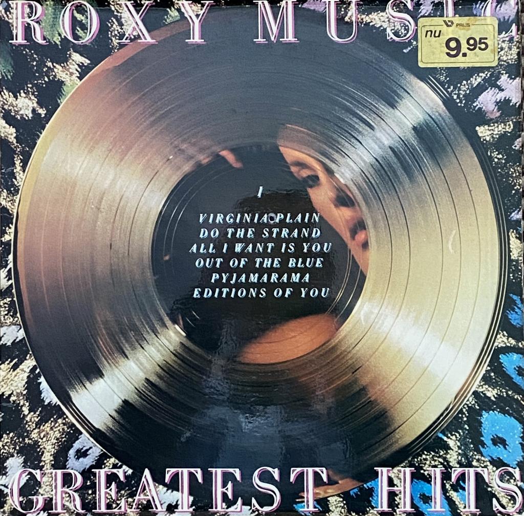 Roxy Music - ROXY MUSIC GREATEST HITS. @1977, Inclusief binnenhoes, Ophalen of Verzenden, 12 inch, 1970 - 1979