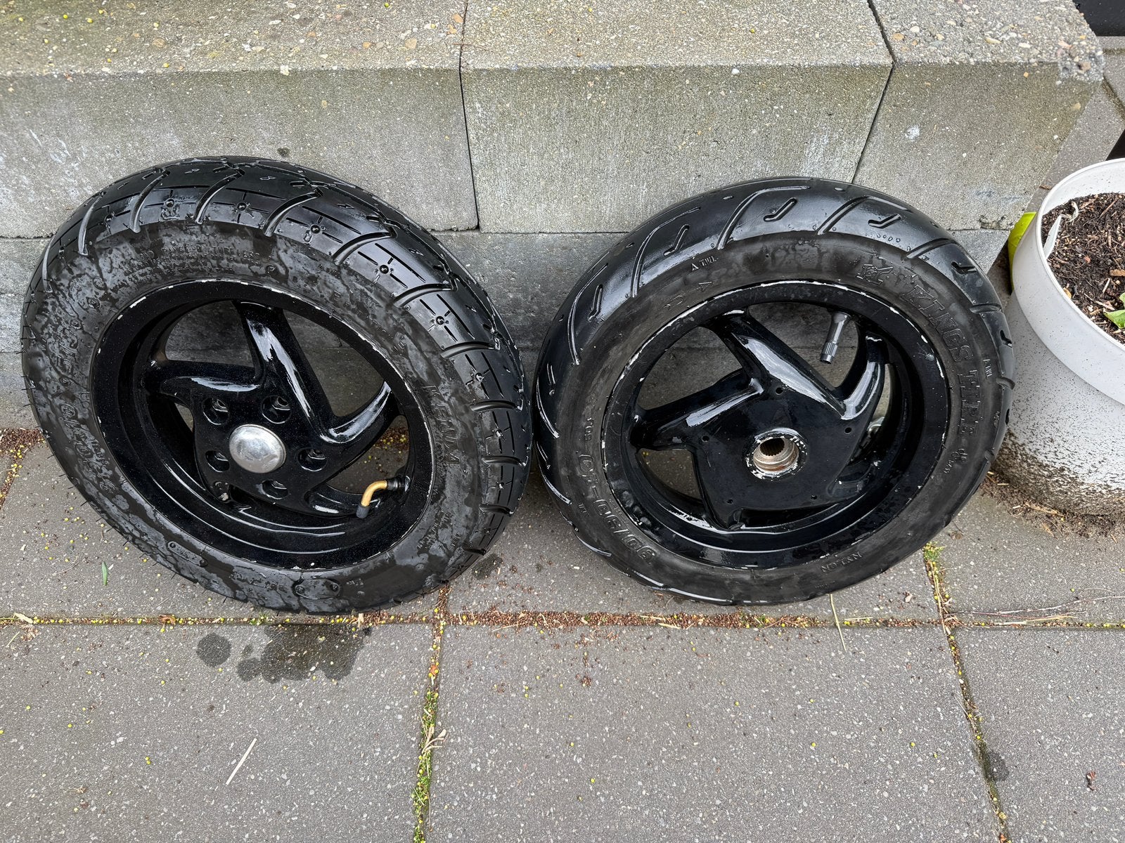 Setje velgen Piaggio Zip sp98, Fietsen en Brommers, Brommeronderdelen | Scooters, Ophalen of Verzenden, Gebruikt, Overige typen