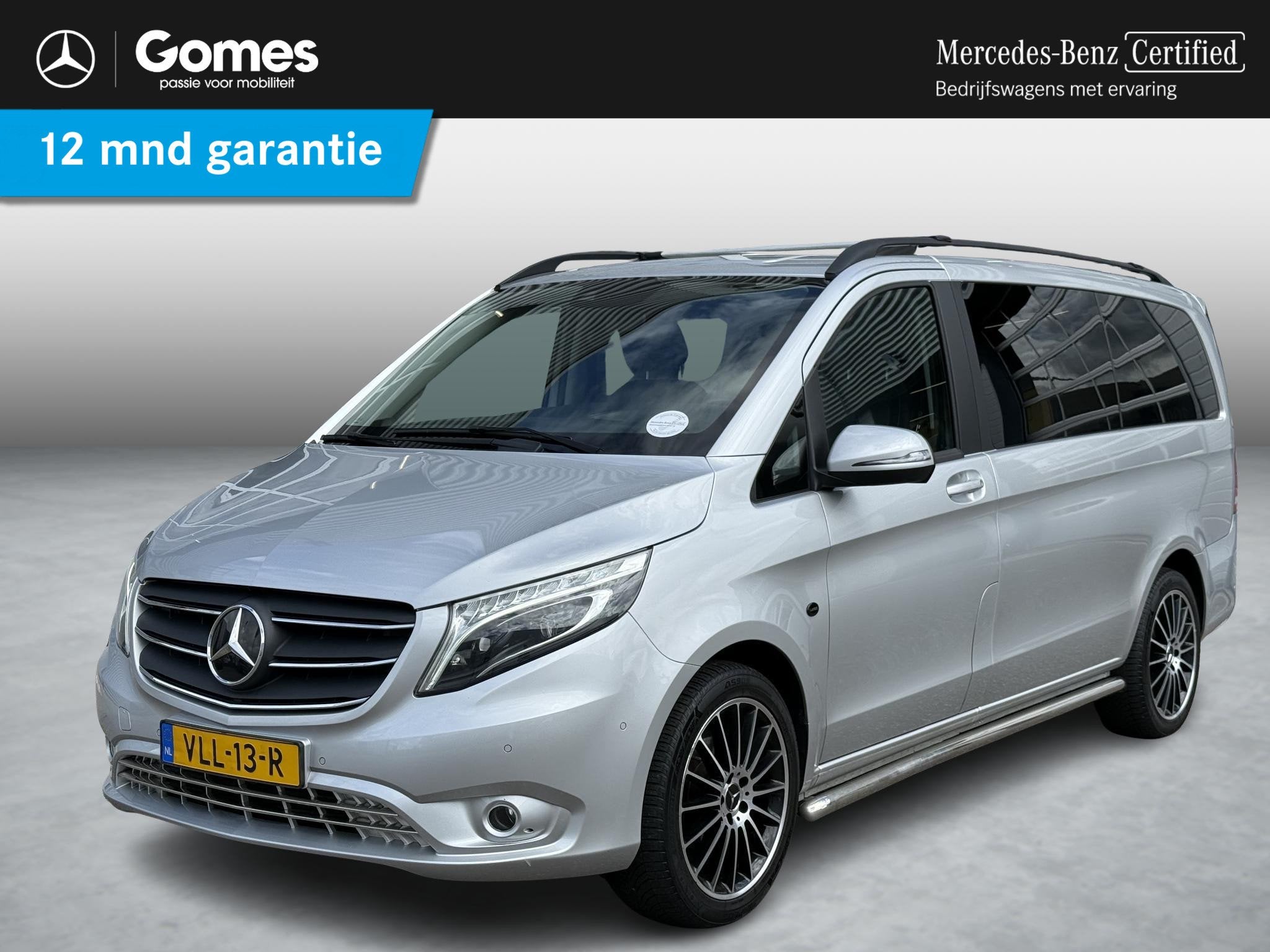 Mercedes-Benz Vito 114 CDI Lang DC | DIAMAND STITCHING | LED, Auto's, Bestelauto's, Automaat, Gebruikt, Euro 6, 4 cilinders