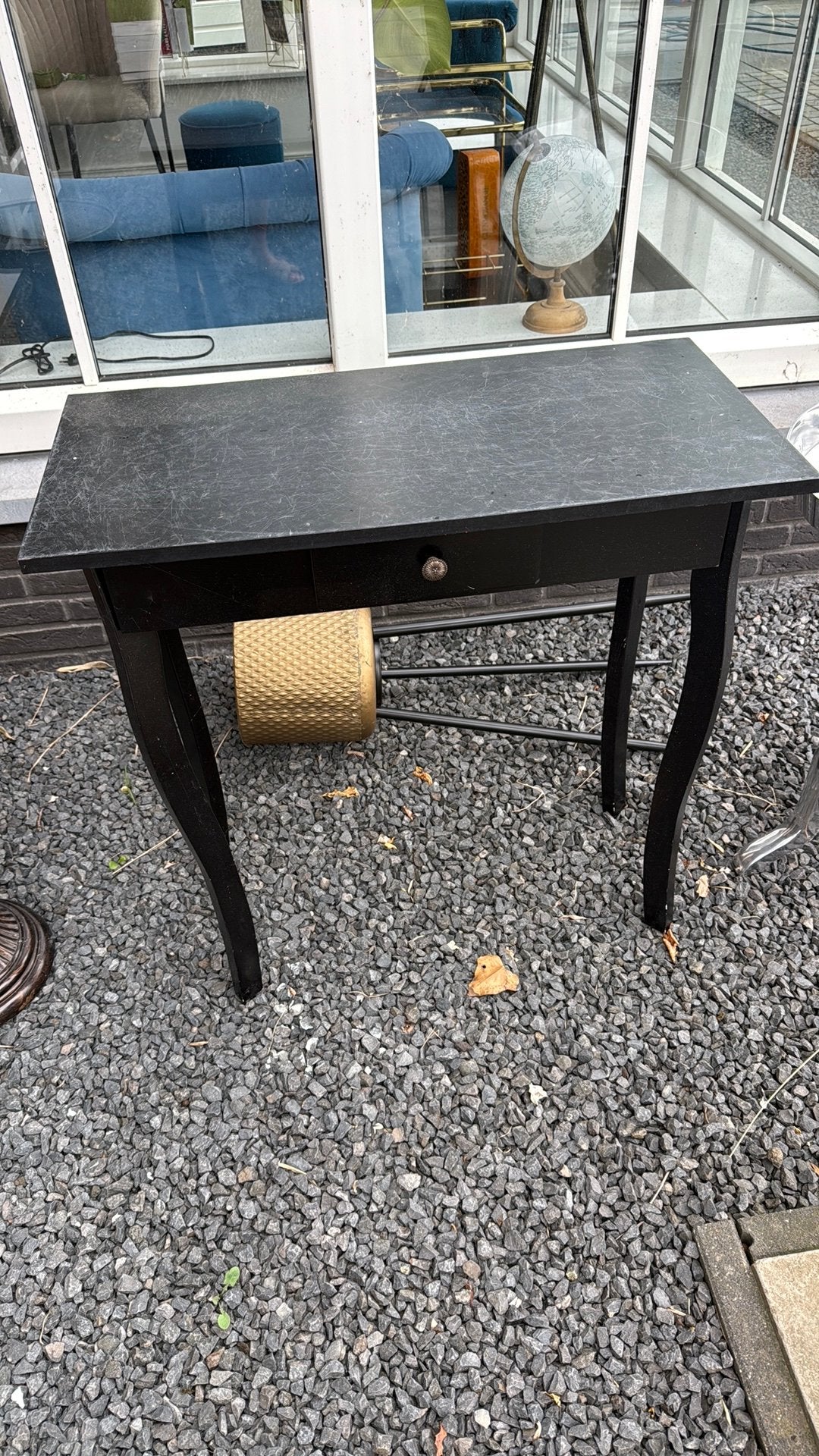 Tafeltje gratis, Huis en Inrichting, Tafels | Sidetables, Ophalen, Gebruikt, 50 tot 100 cm, 25 tot 50 cm