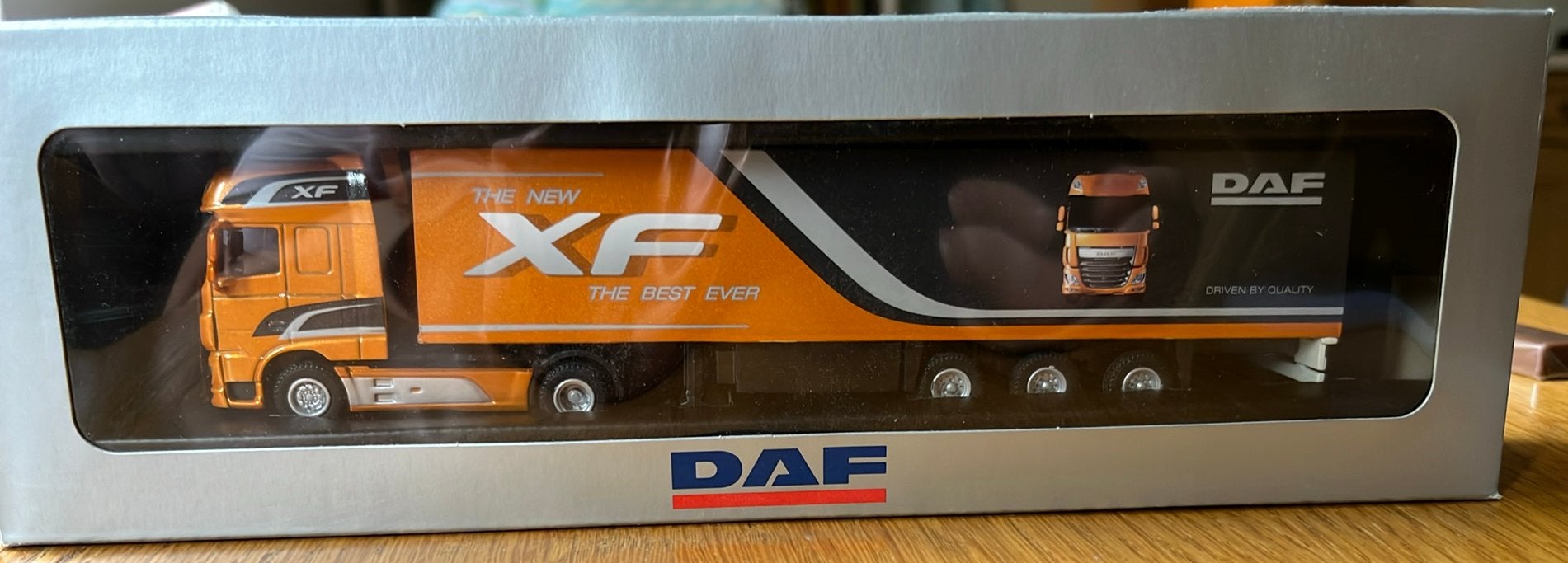 Daf XF kasten oplegger, Ophalen of Verzenden, Zo goed als nieuw, Bus of Vrachtwagen, Overige merken
