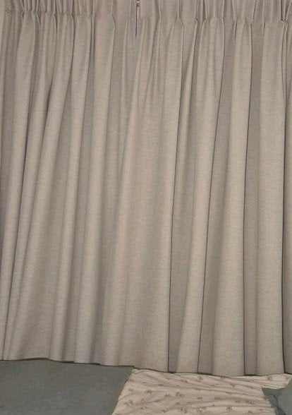 populaire kleur Greige, verduisterings gordijnen 4x 120x260., Ophalen of Verzenden, Beige