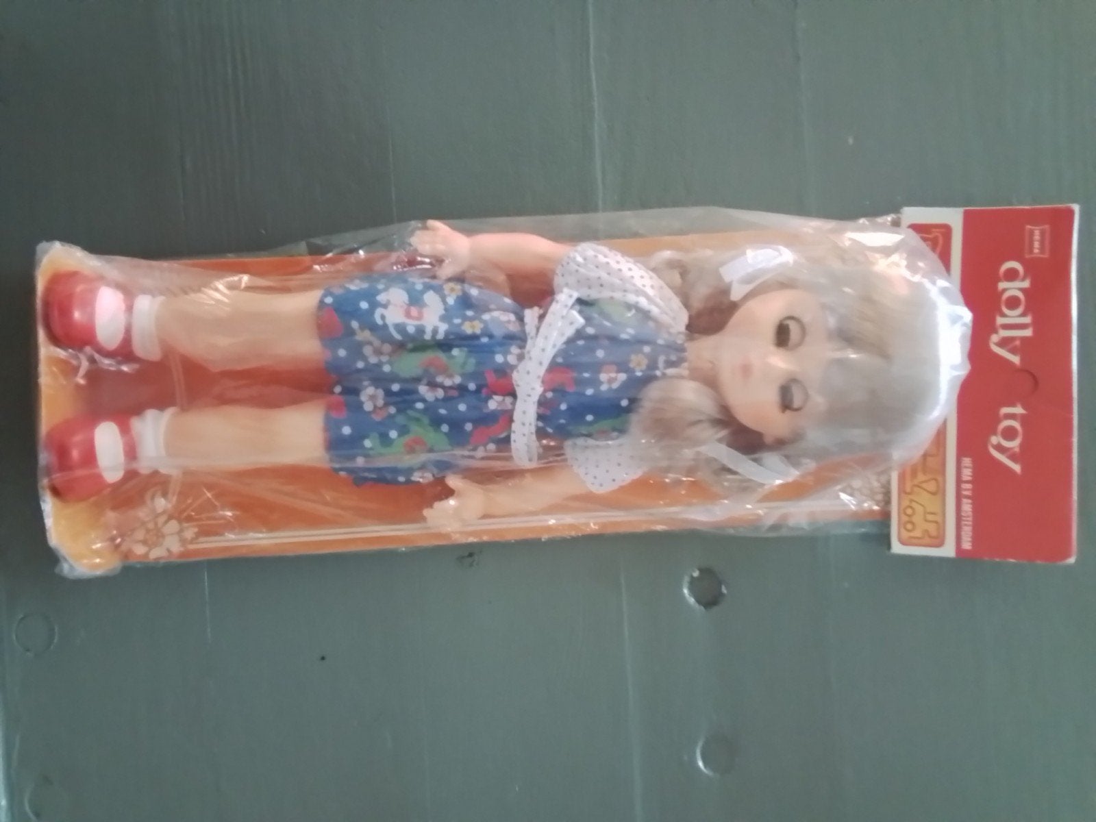 Vintage Dolly Toy pop in originele verpakking van hema, Ophalen of Verzenden, Nieuw