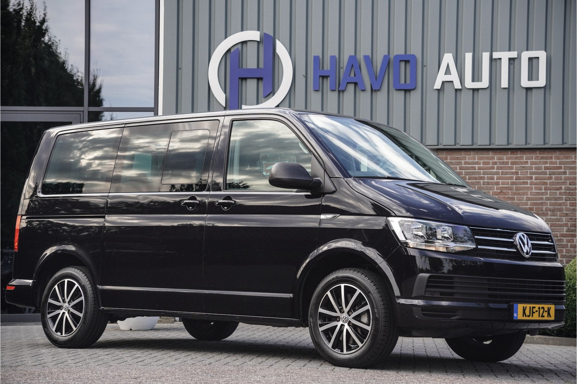 Volkswagen Transporter Multivan 2.0 TSI Highline, 7-PERSOONS, Gebruikt, 1984 cc, Zwart, Bedrijf