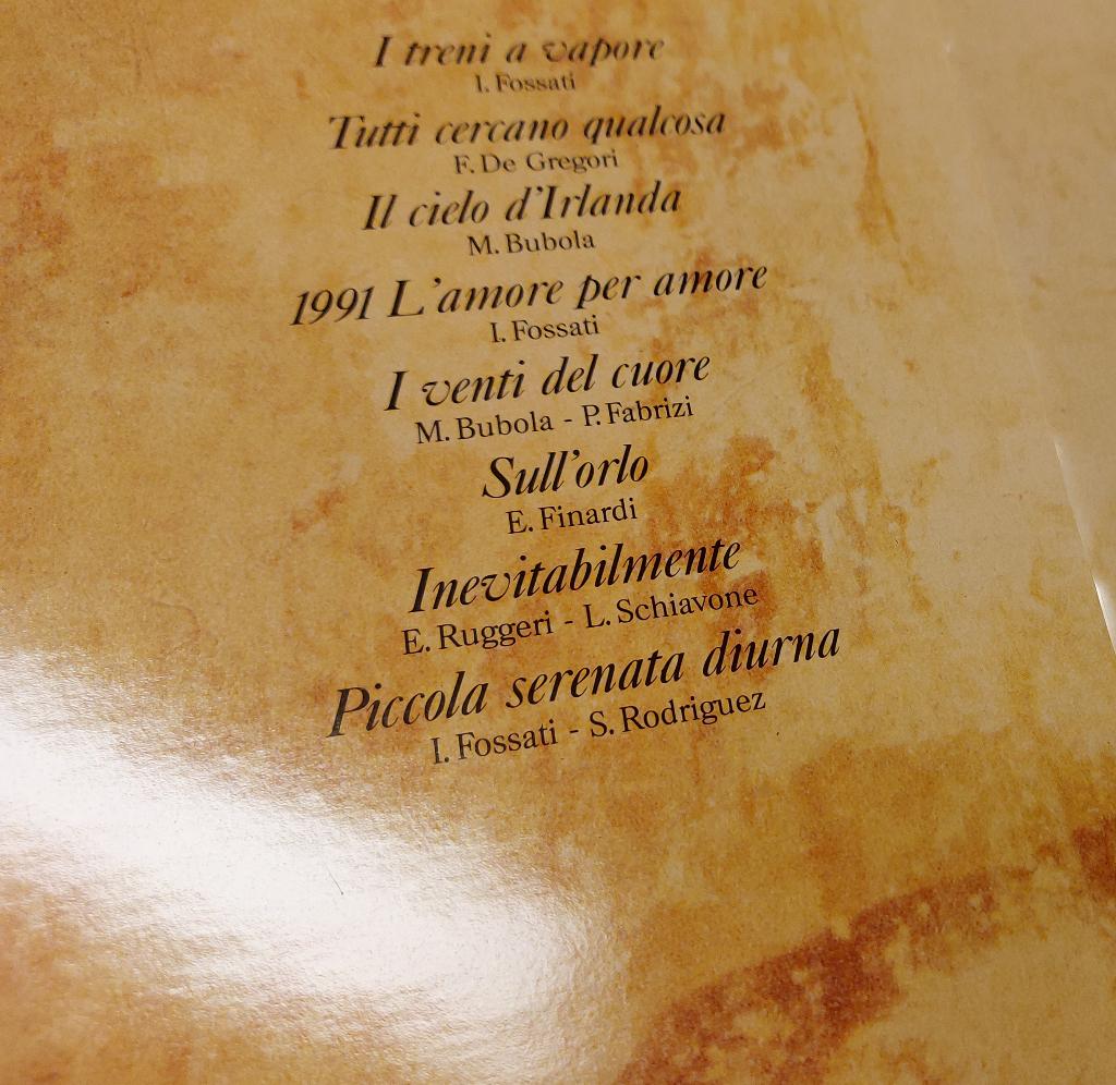 Fiorella Mannoia VINYL LP I Treni A Vapore 1992 Italie NIEUW, Verzenden, 1990 - 1999, Nieuw in verpakking, 12 inch