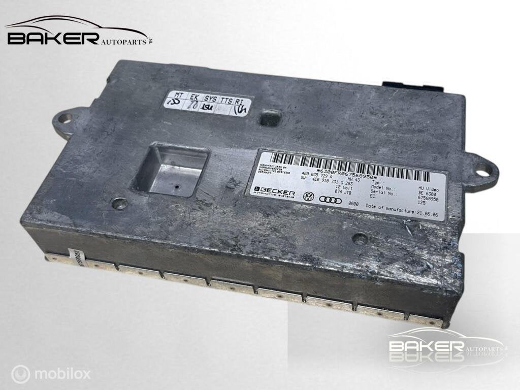 Radio module Audi A8 D3 5.2 S8 Pro Line (02-'10) 4E0035729A, Auto-onderdelen, Audi, Gebruikt, Audi, Ophalen of Verzenden