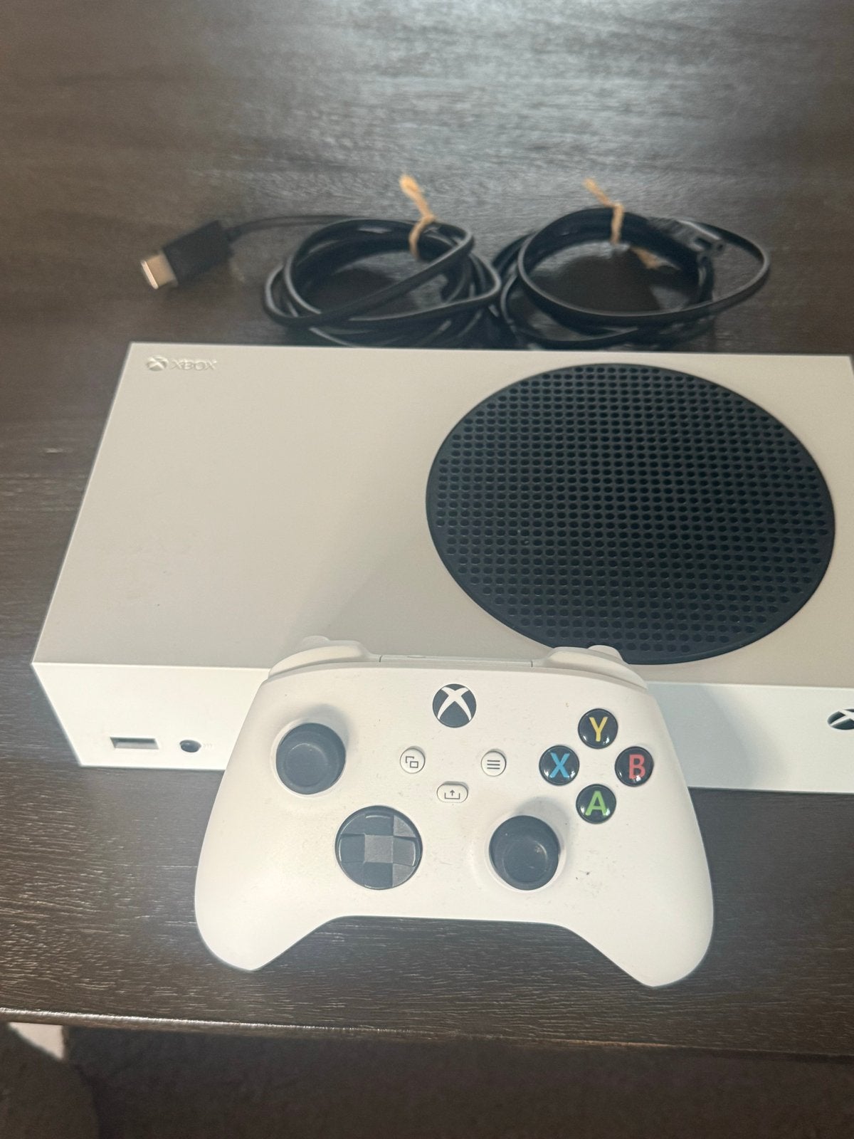Xbox Series S met controller en kabels, Ophalen, Zo goed als nieuw, Xbox Series S