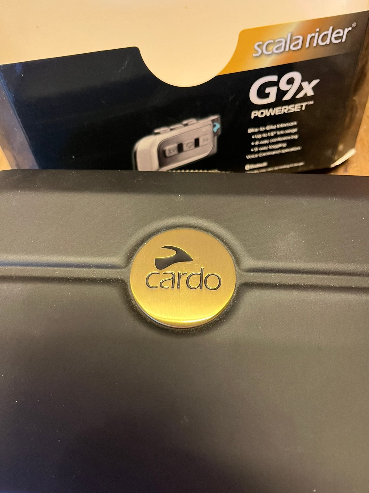 Cardo Scala Rider G9X, Motoren, Ophalen of Verzenden, Gebruikt