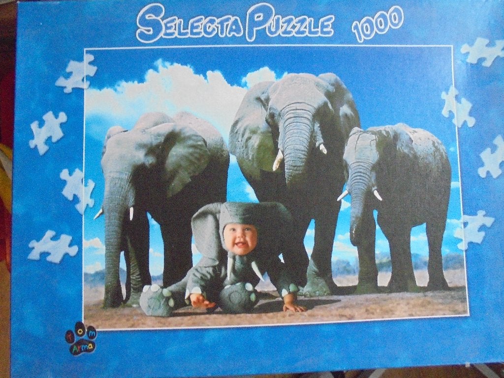 Anne Geddes Puzzel, Hobby en Vrije tijd, Denksport en Puzzels, Ophalen of Verzenden, Minder dan 500 stukjes, Zo goed als nieuw