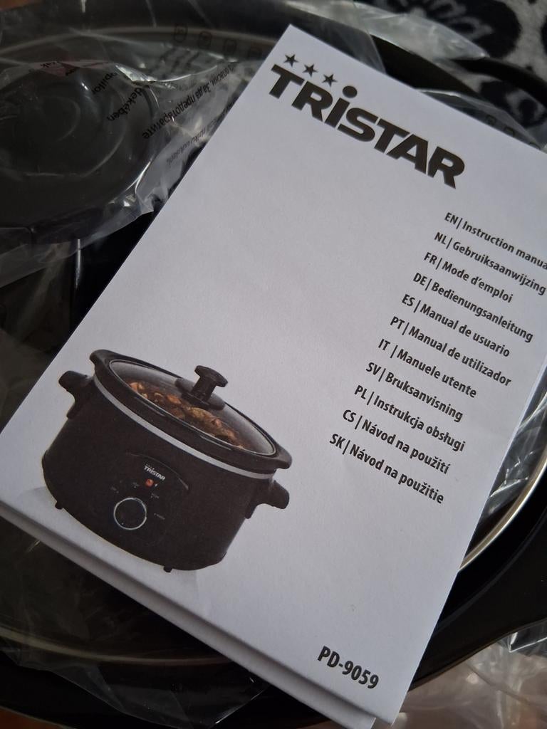 Tristar Slowcooker PD-9059 - Nieuw, Witgoed en Apparatuur, Slowcookers, Nieuw, Ophalen of Verzenden