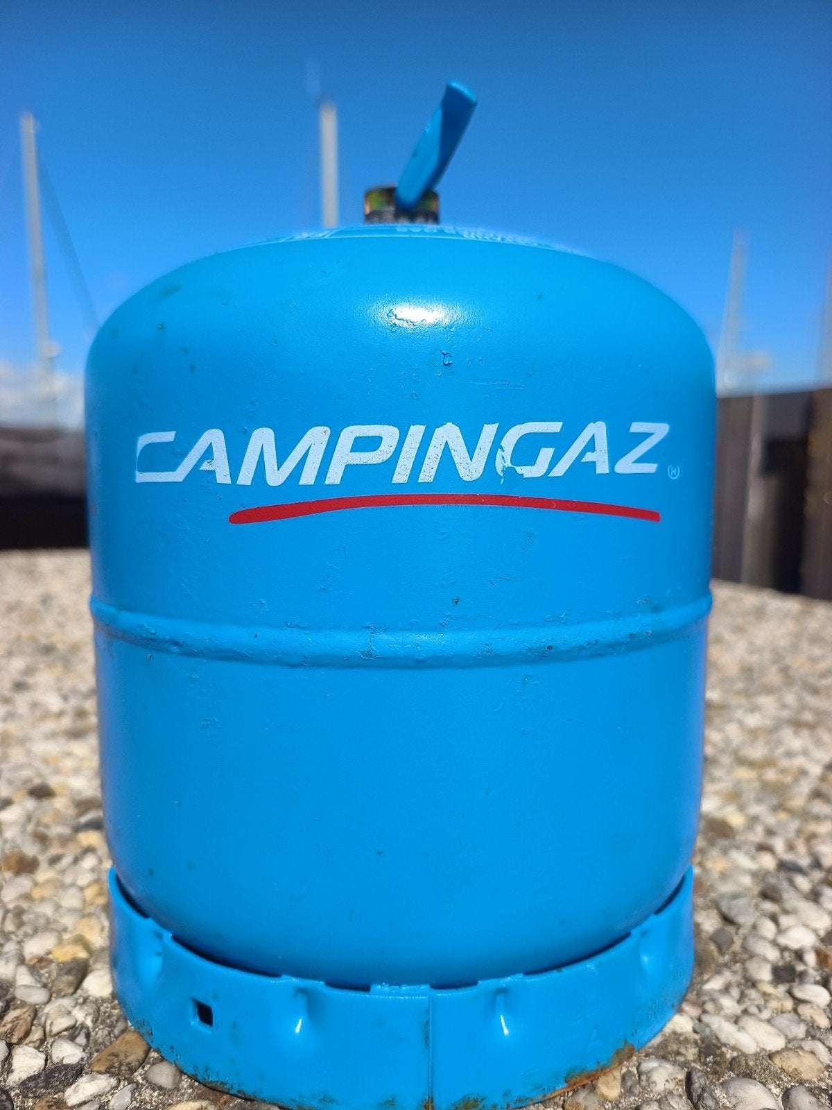Campingaz 907 gasfles 2,75 kg (leeg), Ophalen, Gebruikt