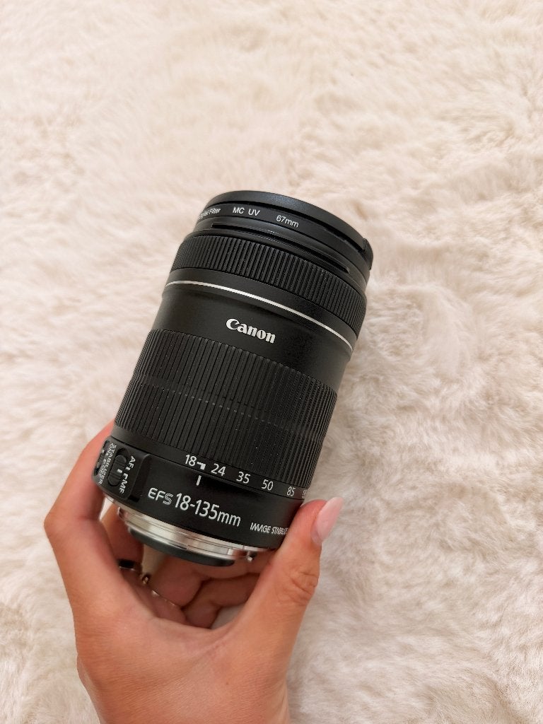 Canon EFS 18-135mm lens, Ophalen, Canon, Telelens, Zo goed als nieuw