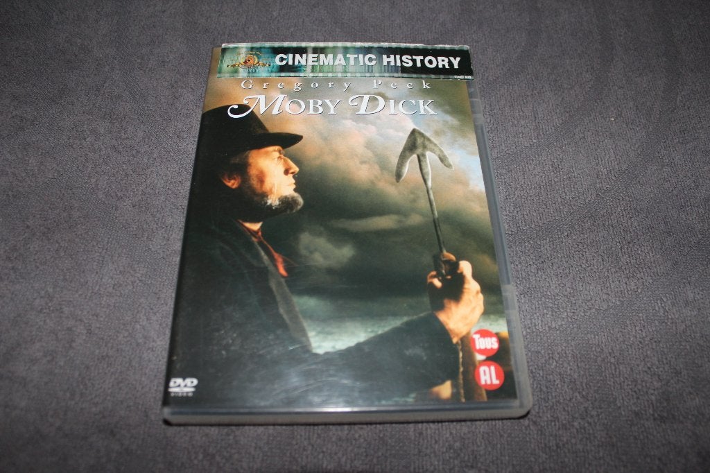 DVD Moby Dick, Alle leeftijden, Nederlands, Ophalen of Verzenden, 1940 tot 1960