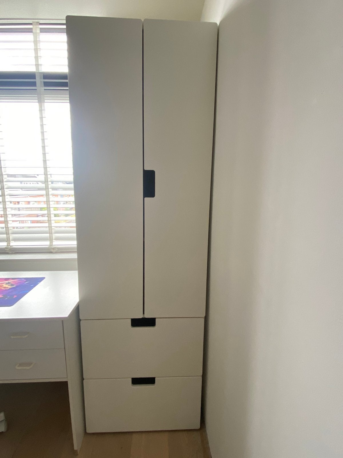 Kleding/ opbergkast, Huis en Inrichting, Kasten | Kledingkasten, Gebruikt, 50 tot 100 cm, 150 tot 200 cm, Overige houtsoorten