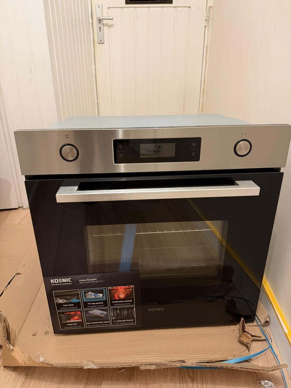 Koenic Inbouw Oven - Nieuwstaat, Ophalen, Overige merken, Oven, Nieuw