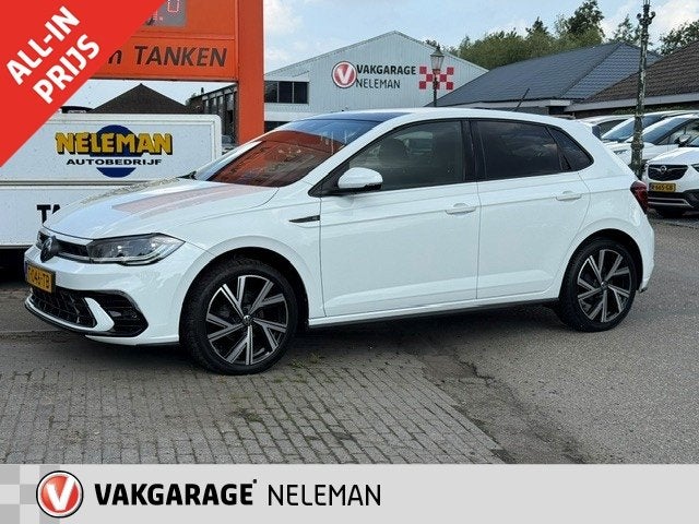 VOLKSWAGEN Polo 1.0 TSI R-Line panoramadak bovag-garantie ri, 12 maanden, Stof, Gebruikt, Origineel Nederlands
