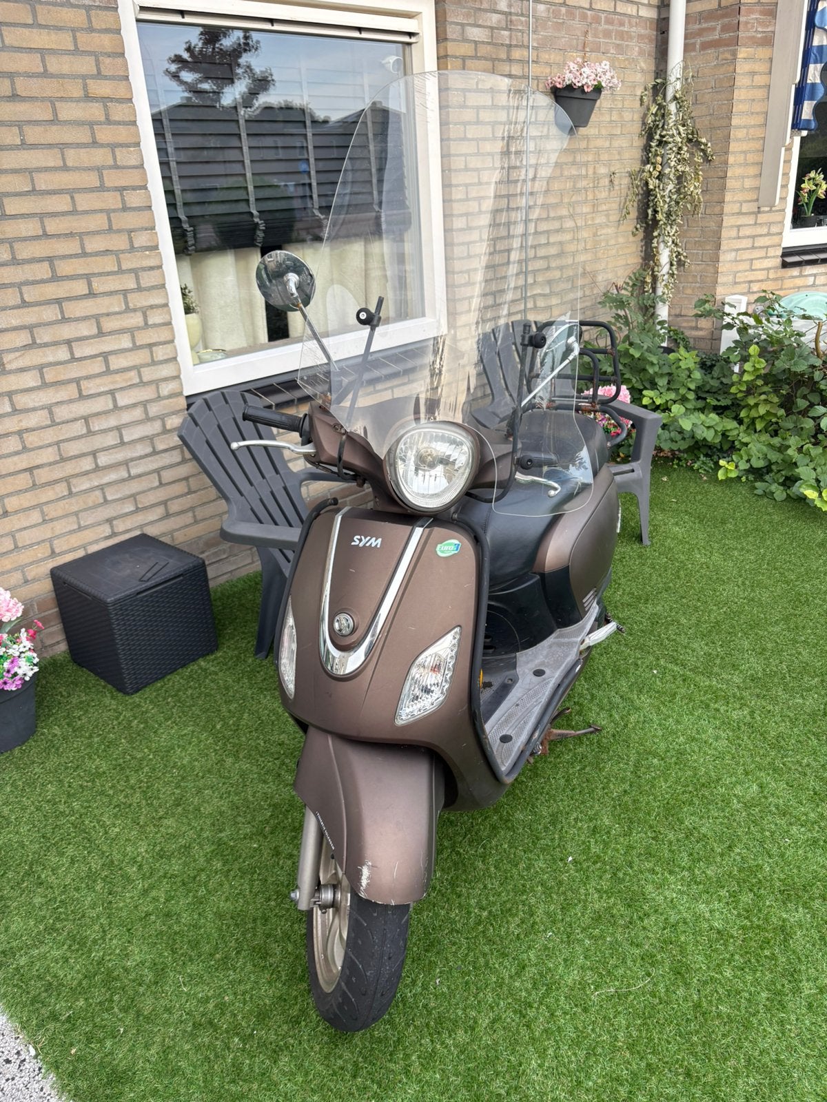 SYM Fiddle III – opknapper / scooter voor handige klusser, Fietsen en Brommers, Ophalen, Gebruikt, Benzine, Fiddle