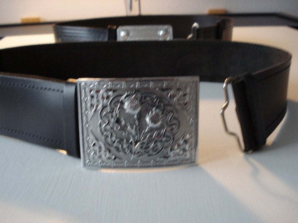 Kilt Belt, Ophalen of Verzenden, Zo goed als nieuw, Maat 46 (S) of kleiner, Zwart