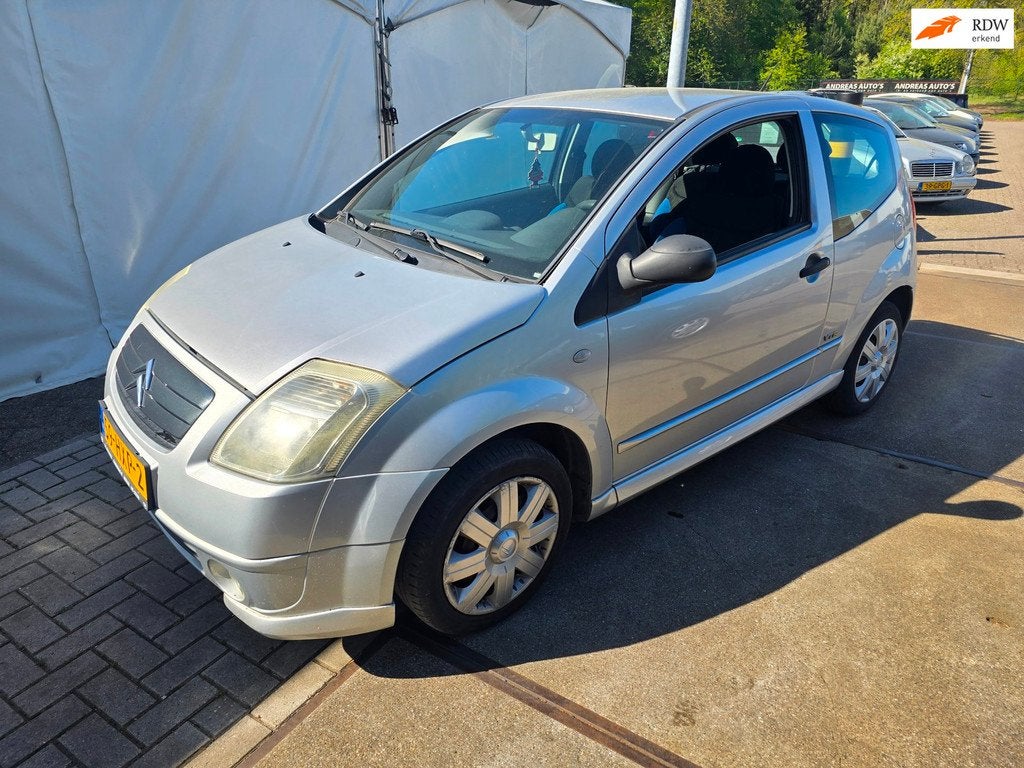 Citroen C2 1.4i VTR automaat *apk:05-2027*, 450 kg, 4 cilinders, Bedrijf, C2