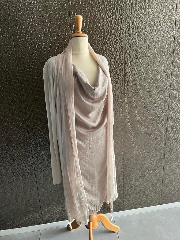 Summum tuniek jurk en vest - Maat 42, Kleding | Dames, Ophalen of Verzenden, Zo goed als nieuw, Maat 42/44 (L), Grijs