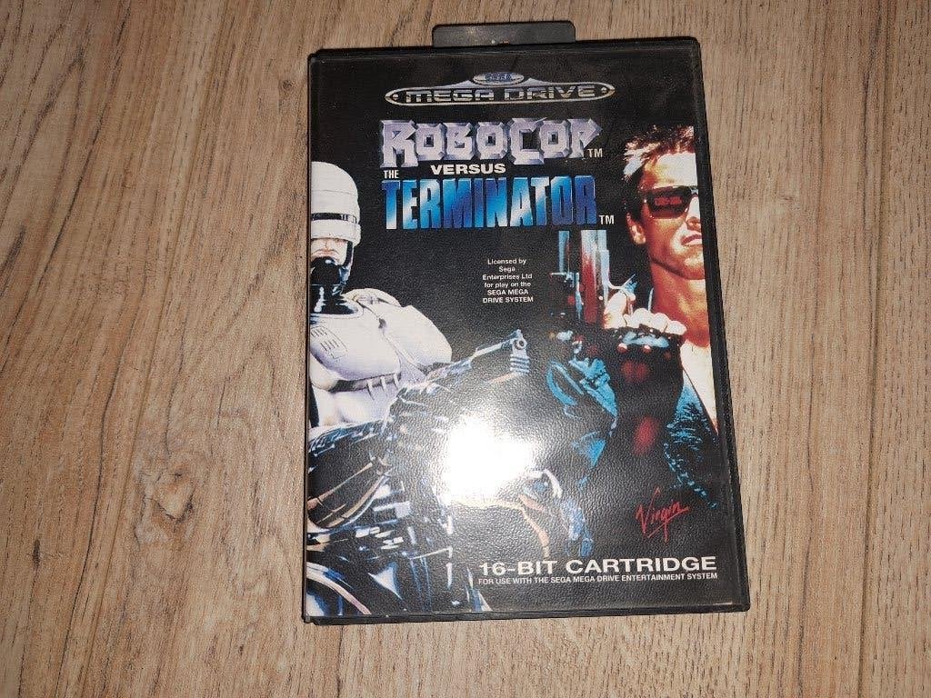 Robocop vs Terminator Megadrive compleet, Spelcomputers en Games, Vechten, 1 speler, Ophalen of Verzenden, Zo goed als nieuw