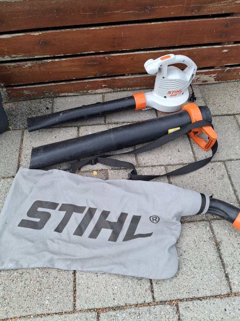 Stihl bladblazer/bladzuiger, Ophalen, Stihl, Gebruikt, Met opvangzak