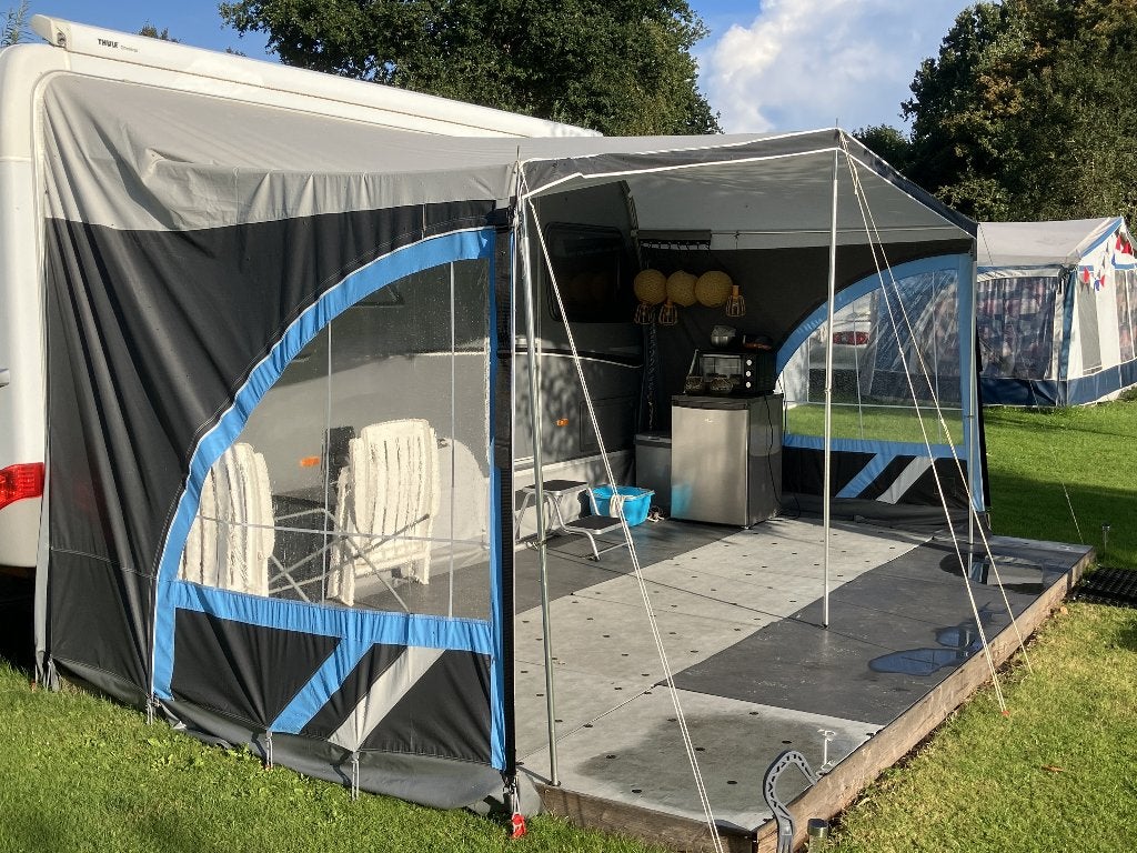 Dorema Panorama caravanluifel, Caravans en Kamperen, Ophalen, Zo goed als nieuw