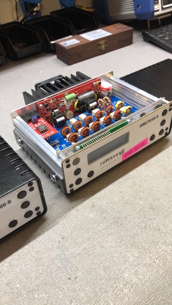 Nieuw in doos JUMA PA100-D HF Eindtrap 2-5W in 150W out, Ophalen of Verzenden, Nieuw, Zender