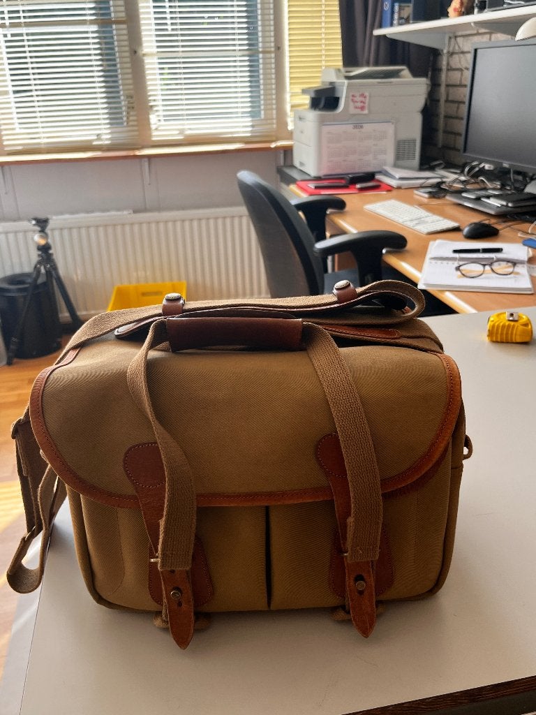 fototas Billingham 335 khaki, Overige merken, Gebruikt, Gevoerd, Overige kleuren
