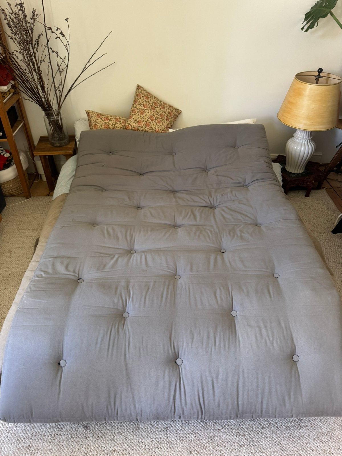 Futon matras 140x200, Huis en Inrichting, Slaapkamer | Matrassen en Bedbodems, Ophalen, Zo goed als nieuw, Tweepersoons, 140 cm