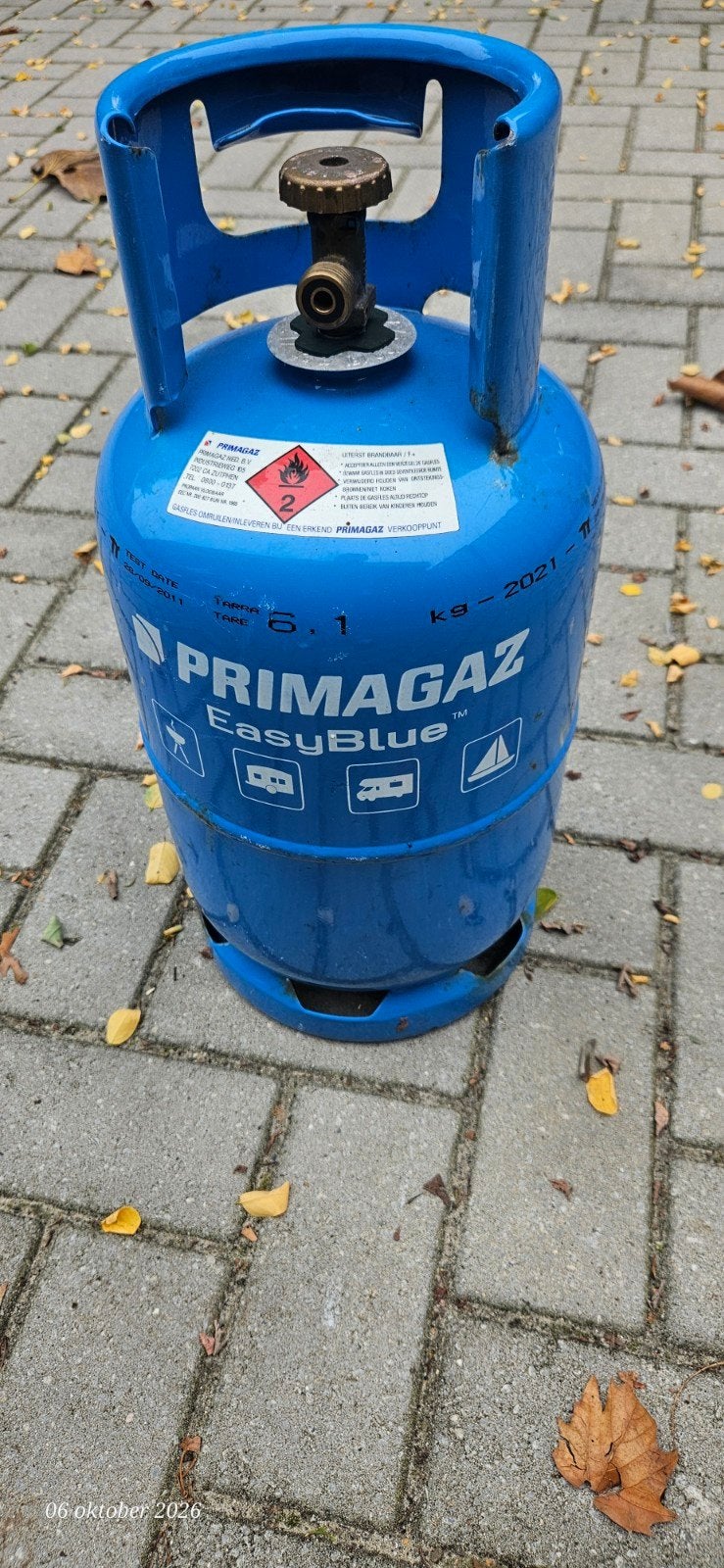 Primagaz EasyBlue gasfles (leeg), Ophalen