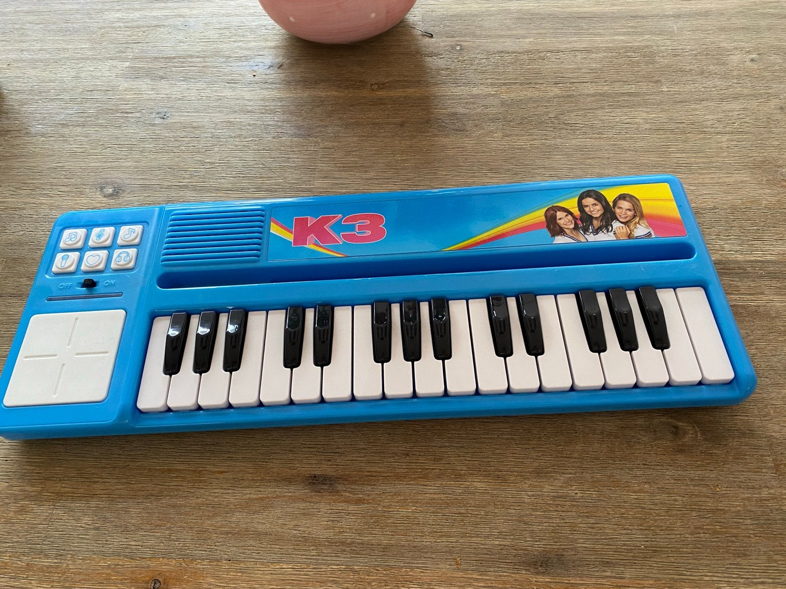 K3 kinder keyboard - Werkt nog naar behoren!, Muziek en Instrumenten, Keyboards, Ophalen, Gebruikt, Overige aantallen, Overige merken