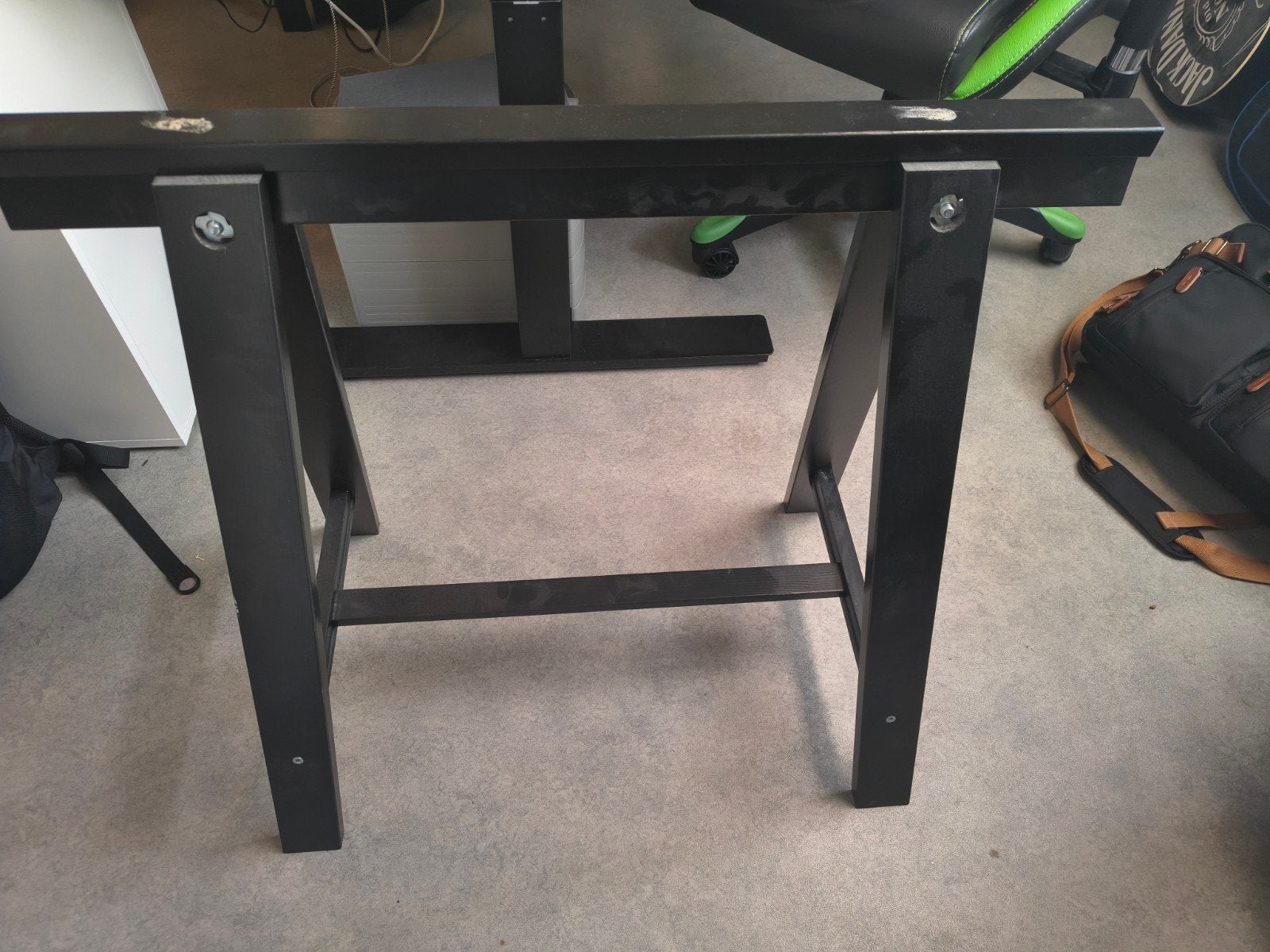 Schraag - zwart IKEA, Ophalen, Hout, Zo goed als nieuw, Industrieel