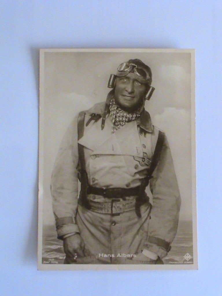 Hans Alberts  Zwart Wit gelopen Poststempel 1932, Verzamelen, Verzenden, Voor 1940, Zo goed als nieuw, Overige onderwerpen