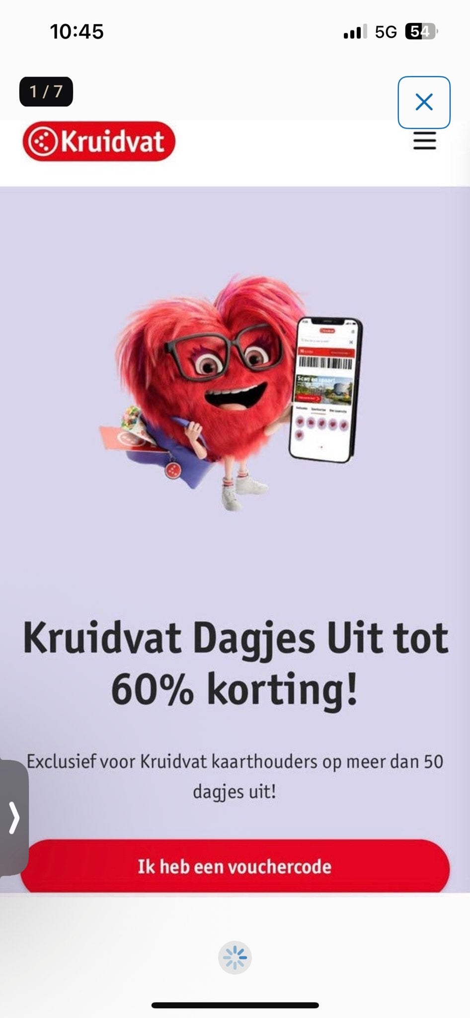 Kruidvat dagjes uit korting tot 60%