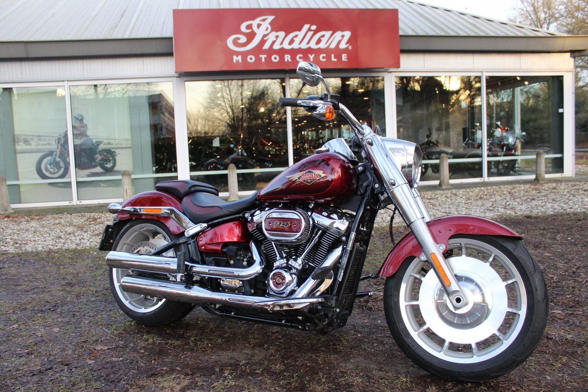 Harley-Davidson Fat Boy FLFBS 120 Anniversary Edition, Bedrijf, Meer dan 35 kW, Overig, LED Verlichting